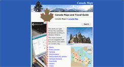 Desktop Screenshot of canada-maps.org